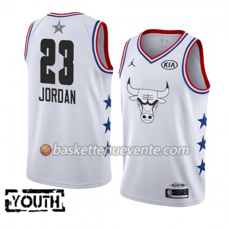 Maillot Basket Chicago Bulls Michael Jordan 23 2019 All-Star Jordan Brand Blanc Swingman - Enfant